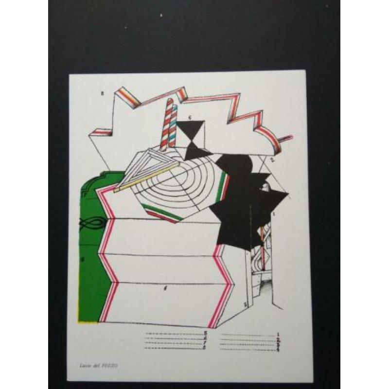 Lucio del Pezzo litho 1967