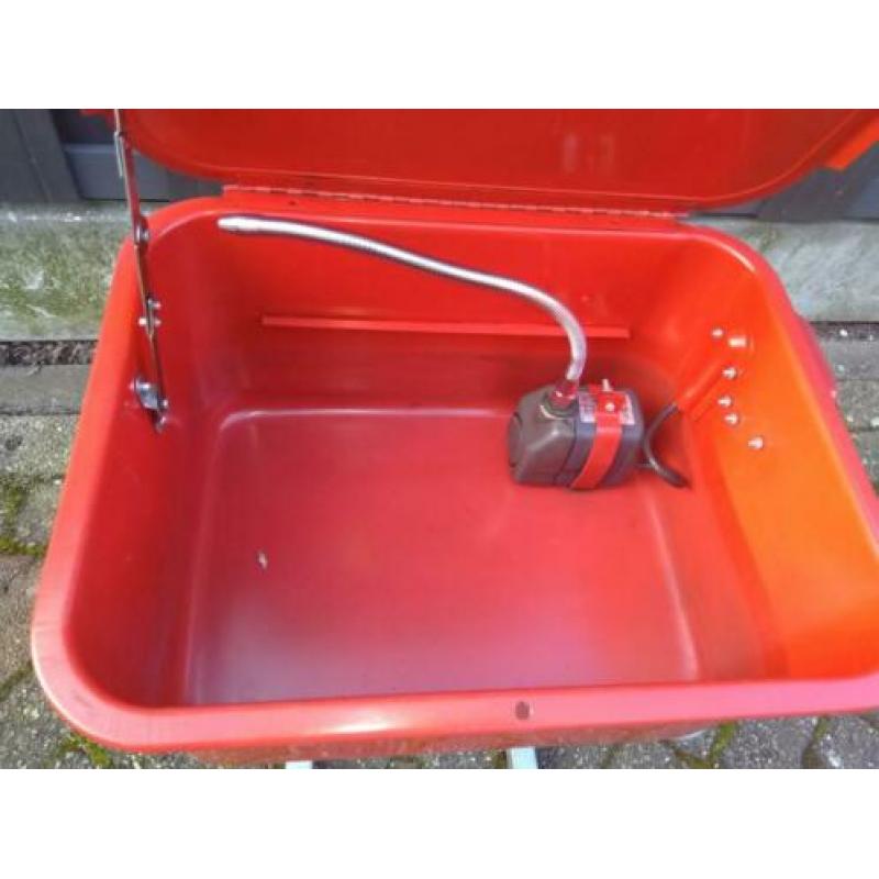 Ontvetter bak met pomp