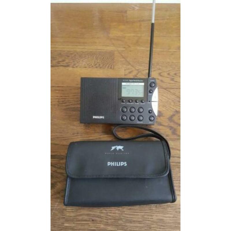 Philips AE 3650 Digitale wereldontvanger fm radio wekker