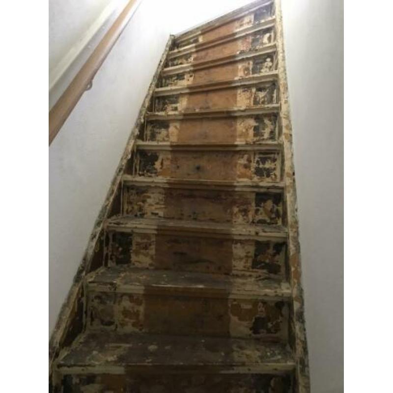 Uw trap bekleden voor en na !!!