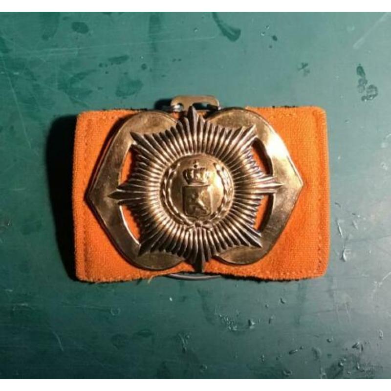 Zwarte Baret van Heutsz Embleem Korea Model
