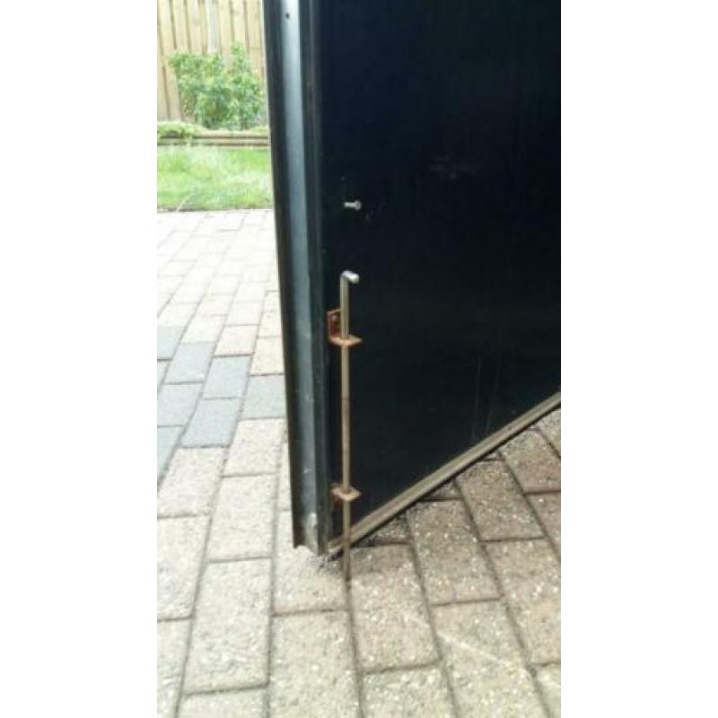 Stalen dubbele garage deur