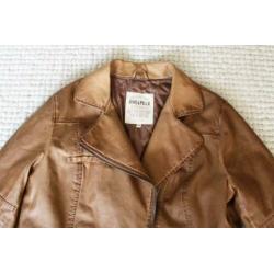 Rino & Pelle Leather Look Jas (Maat 44) winterjas
