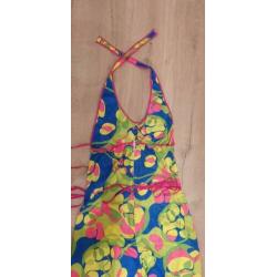 Catsuite. Onesie. Flower power. Neon kleuren.