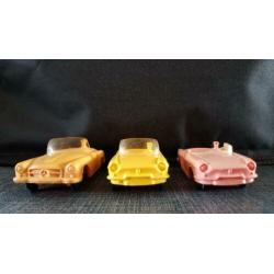 3 Tomte Laerdal auto’s