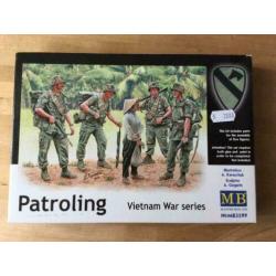 Masterbox 3599 'Patroling' Vietnam figuren 1/35
