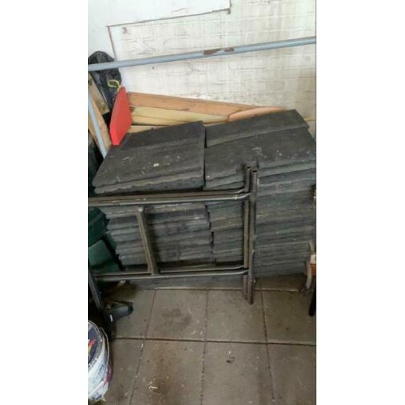 Rubberen tegels 48x48 3CM dikte tuintegel rubber
