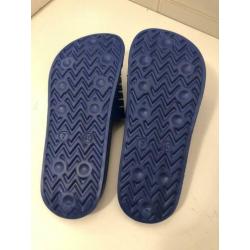 badslippers maat 40 blauw nieuw
