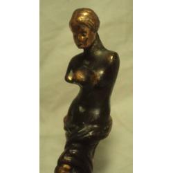 antiek beeldje koper- brons Venus van Milo
