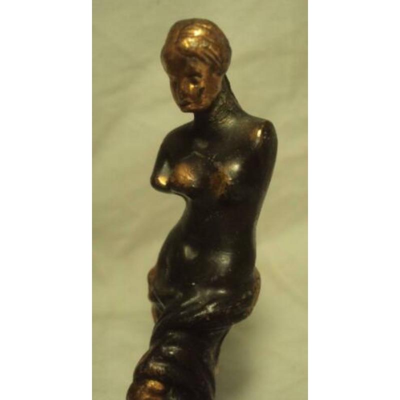 antiek beeldje koper- brons Venus van Milo