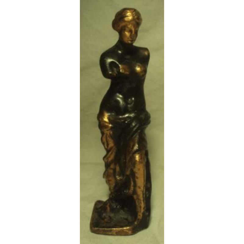 antiek beeldje koper- brons Venus van Milo