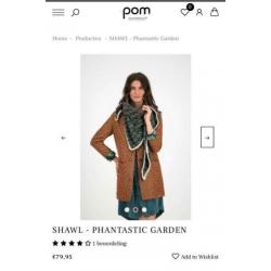 Pom amsterdam sjaal (nieuw!)