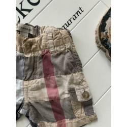 Burberry broek zomer maat 62