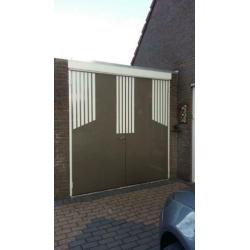 Stalen dubbele garage deur