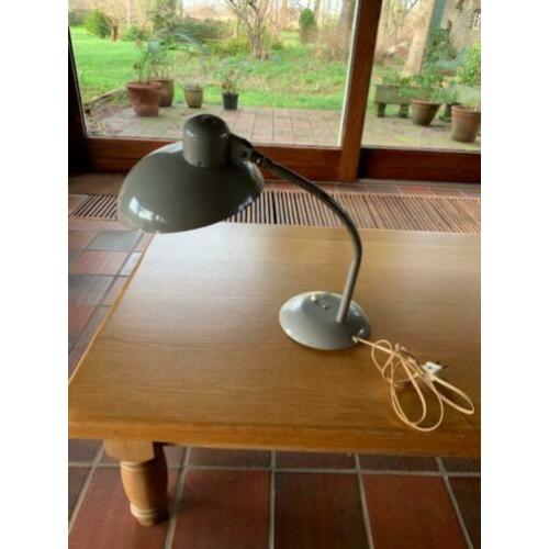 Industriele burolamp/ tafellamp/ retro/ Sis lamp jaren 50