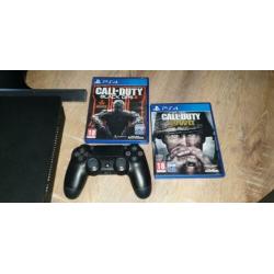 PlayStation 4 slim 1tb met monitor