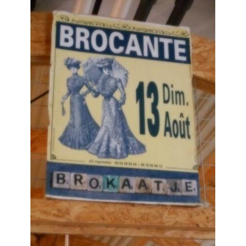 Vintage / Gala - Feestkleding / Blauwe top met pailetten