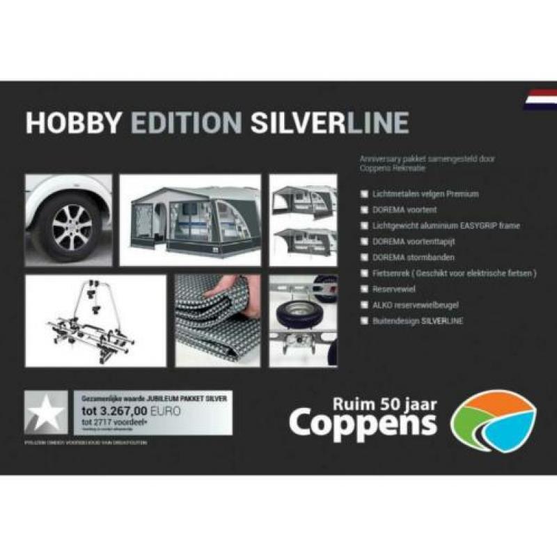 Hobby On Tour 460 dl 2020 SILVERLINE met €2750,-