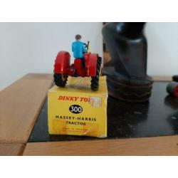 dinky toys massey harris tractor no.300 boxed