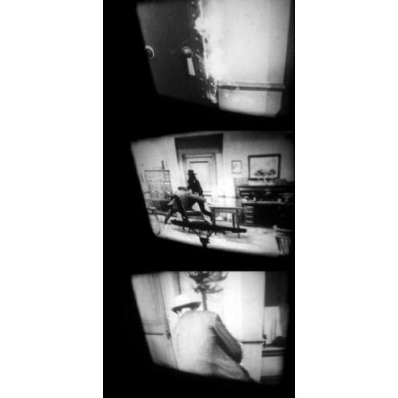 x 8mm film 3x Zorro Laurel & Hardy & Begasi- zw/w - 50mtr -