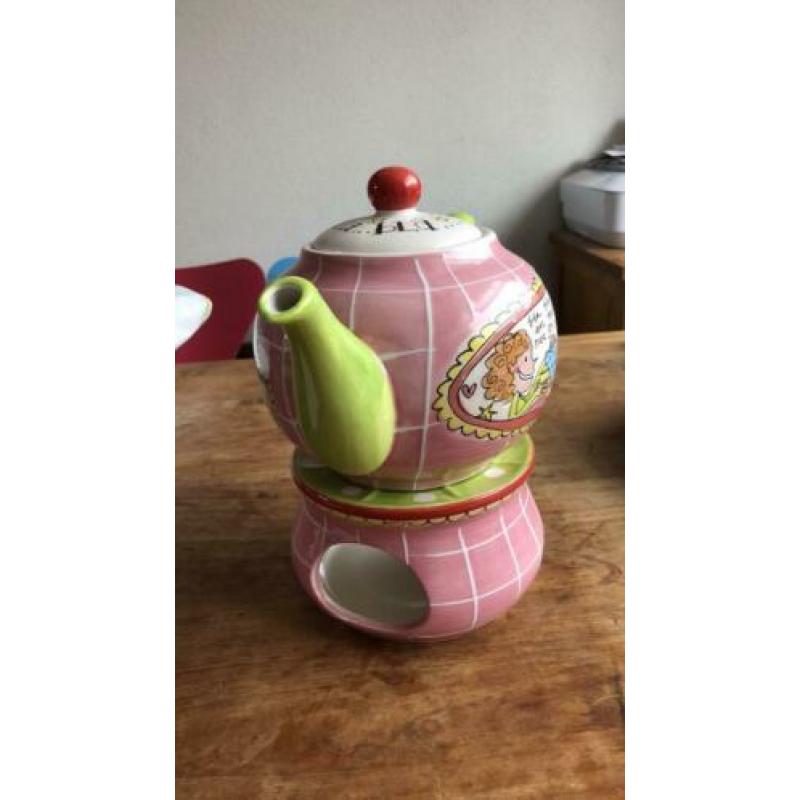 Theepot met theelichtje Blond Amsterdam