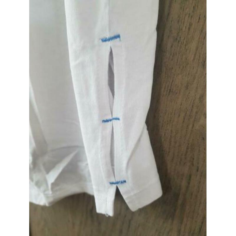 Wit t-shirt met print maat L NIEUW