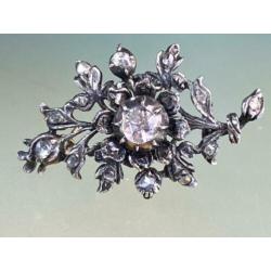 Roosdiamanten broche Johan Roozendaal