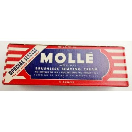 Pakje Amerikaanse ww2 molle scheerschuim