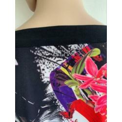 Etoile Du Monde top maat L 44 multicolor zwart maat 6