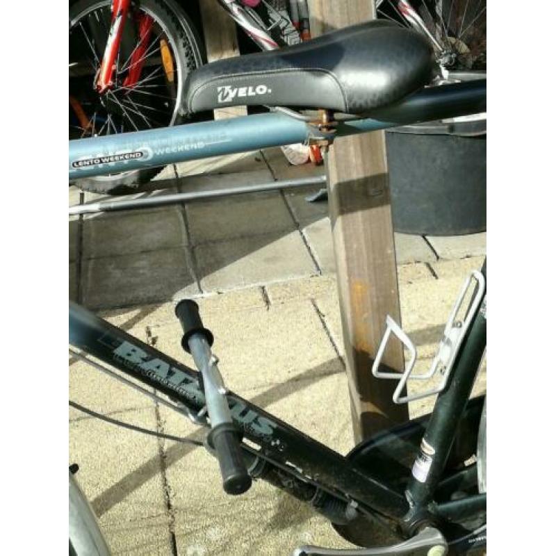 Zadelzitje stang herenfiets