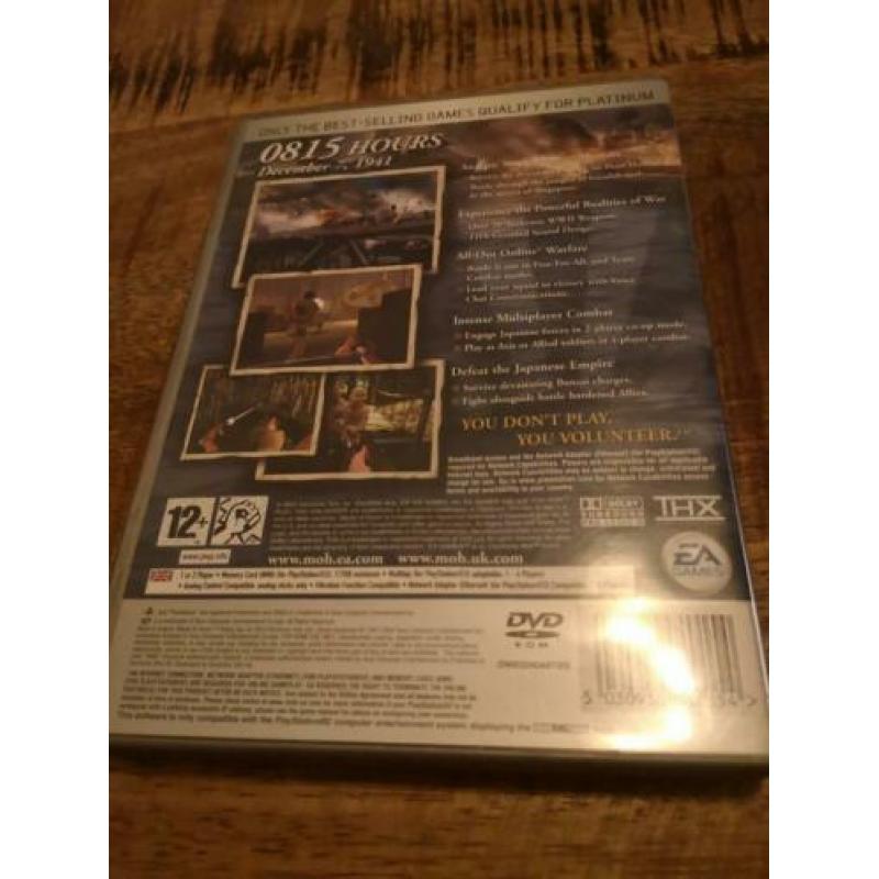 Medal of honor rising sun Playstation 2 Ps2