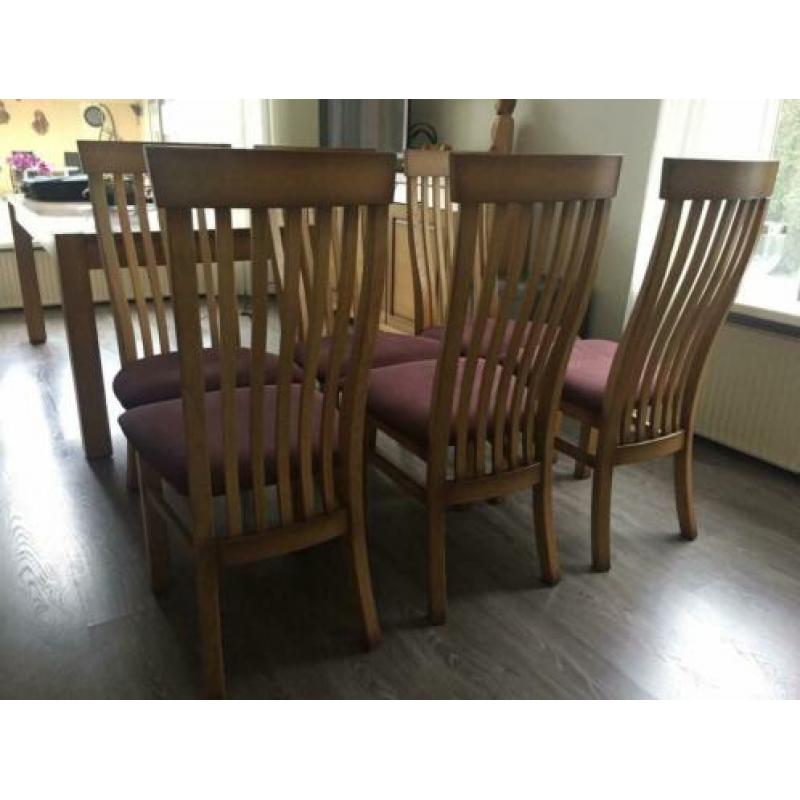 Eetkamer stoelen 6x