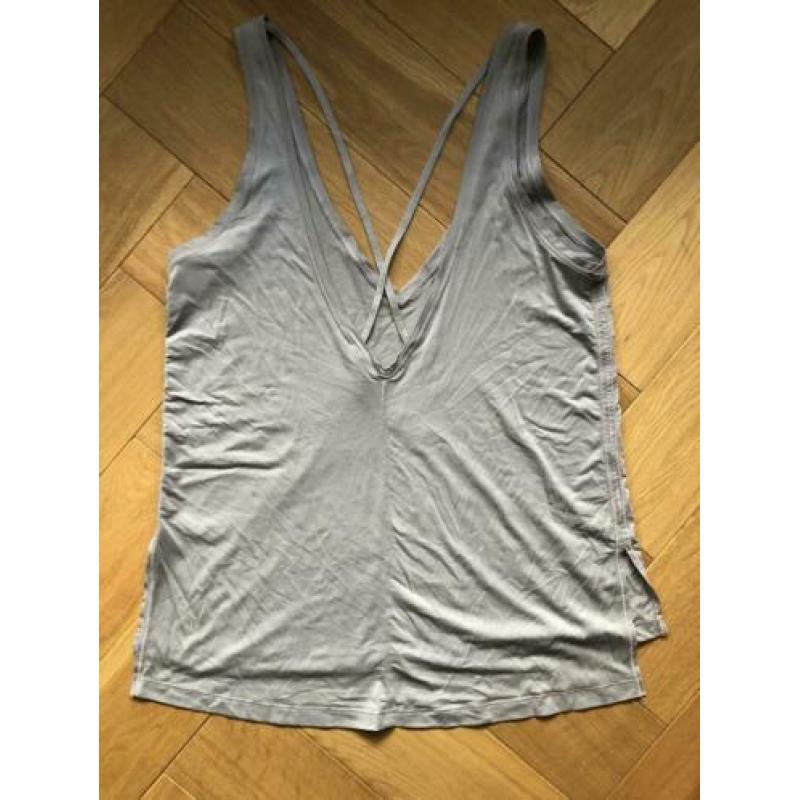 Lululemon Sporttop Grijs Als Nieuw Maat 6