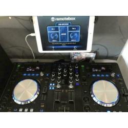 Complete Pioneer DJ stand alone set van 1000 watt.