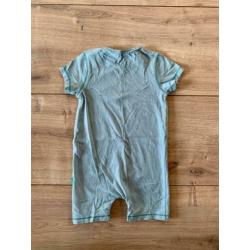Z.g.a.n. Groen boxpakje, zomer, unisex, Hema, maat 74