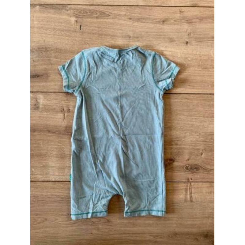 Z.g.a.n. Groen boxpakje, zomer, unisex, Hema, maat 74