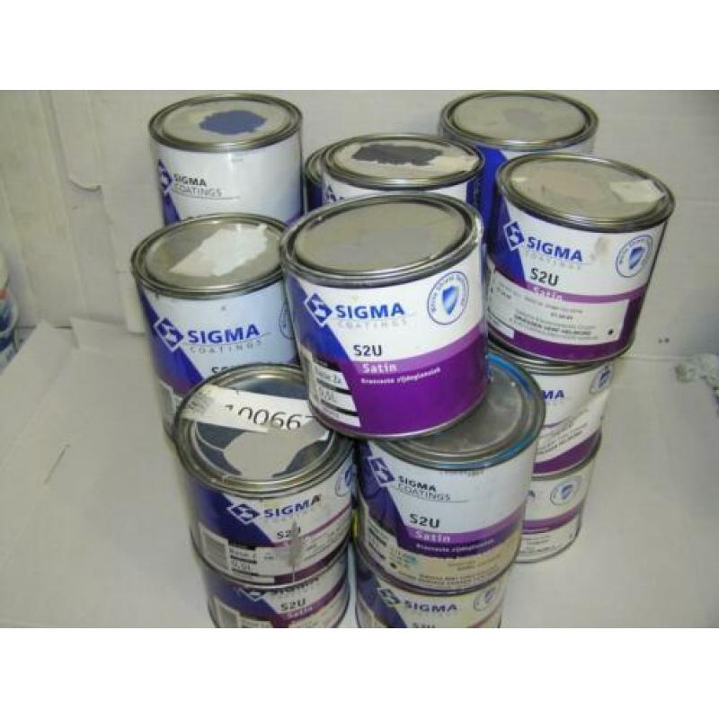 Partij sigma s2u satin zijdeglanslak bijna gratis