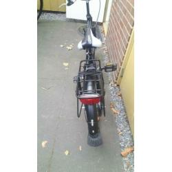 Spirit Alpha zwarte jongensfiets 20 inch