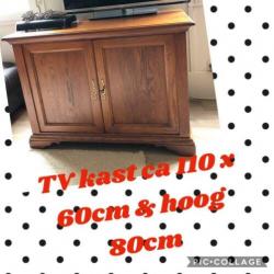 ??prachtige eiken houten kast 2 deuren planken lade restylen