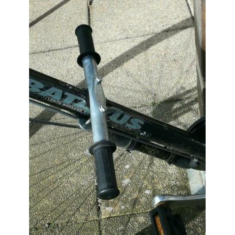 Zadelzitje stang herenfiets