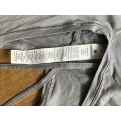 Lululemon Sporttop Grijs Als Nieuw Maat 6