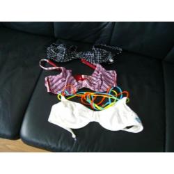 Bikini,s 34 en 36 nieuw en kort gedragen