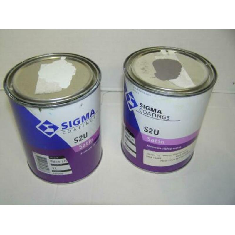 Partij sigma s2u satin zijdeglanslak bijna gratis