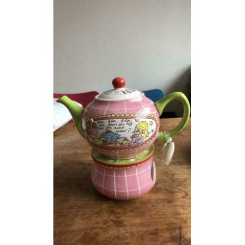 Theepot met theelichtje Blond Amsterdam