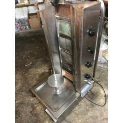 Werkende gyros/donor draaigrill