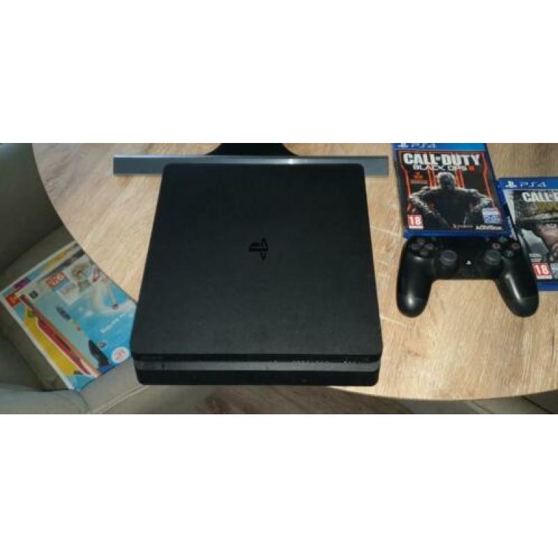 PlayStation 4 slim 1tb met monitor