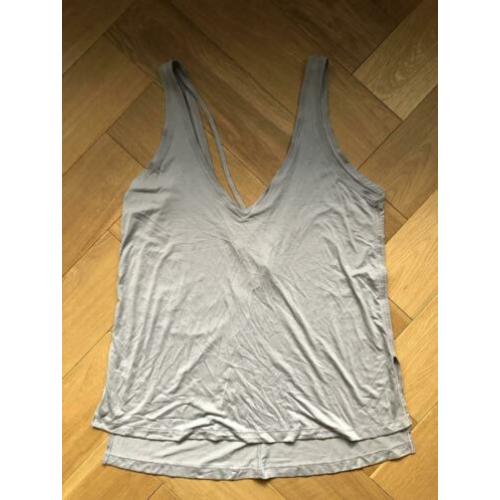 Lululemon Sporttop Grijs Als Nieuw Maat 6