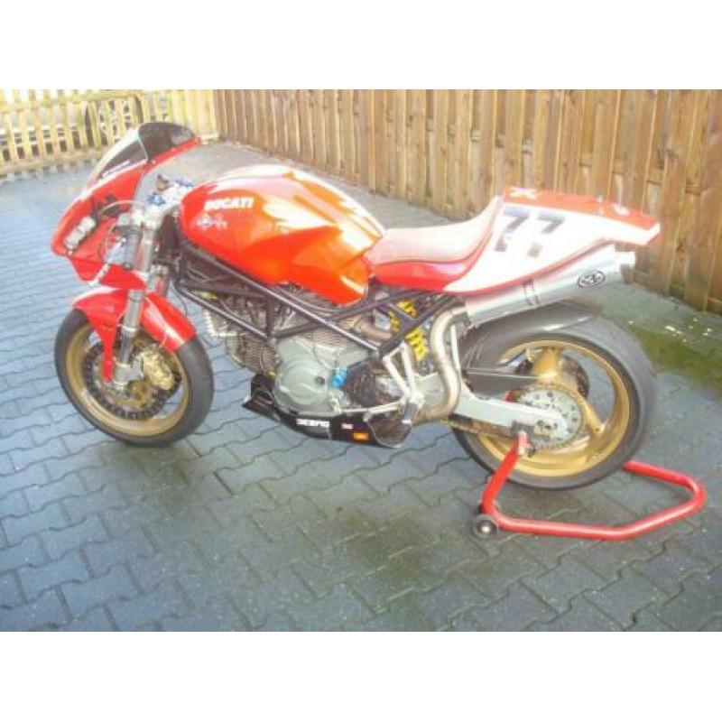Te Koop Ducati 800 racer met frame plus kenteken