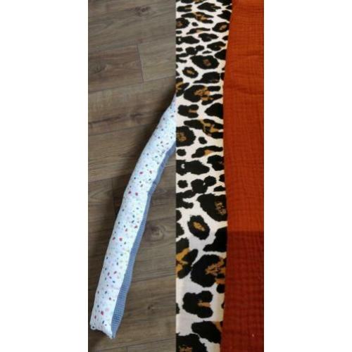 Bed Bumper nestje baby kind handmade - animal print Leo