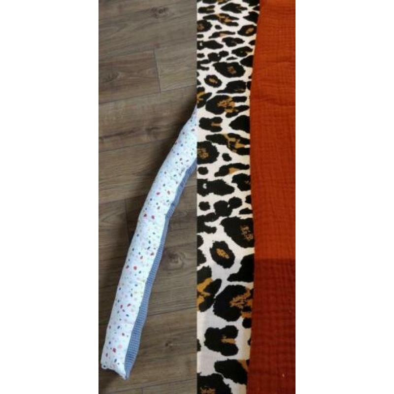Bed Bumper nestje baby kind handmade - animal print Leo